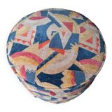 Hanging spring pouf