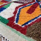 Handmade moroccan berber rug 243 x 157 cm