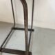 Bureau design en tube et plateau bois XX siècle
