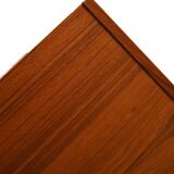 Vintage teak chest of drawers with three drawers