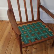 Pair of vintage Scandinavian teak armchairs from the 1960s.