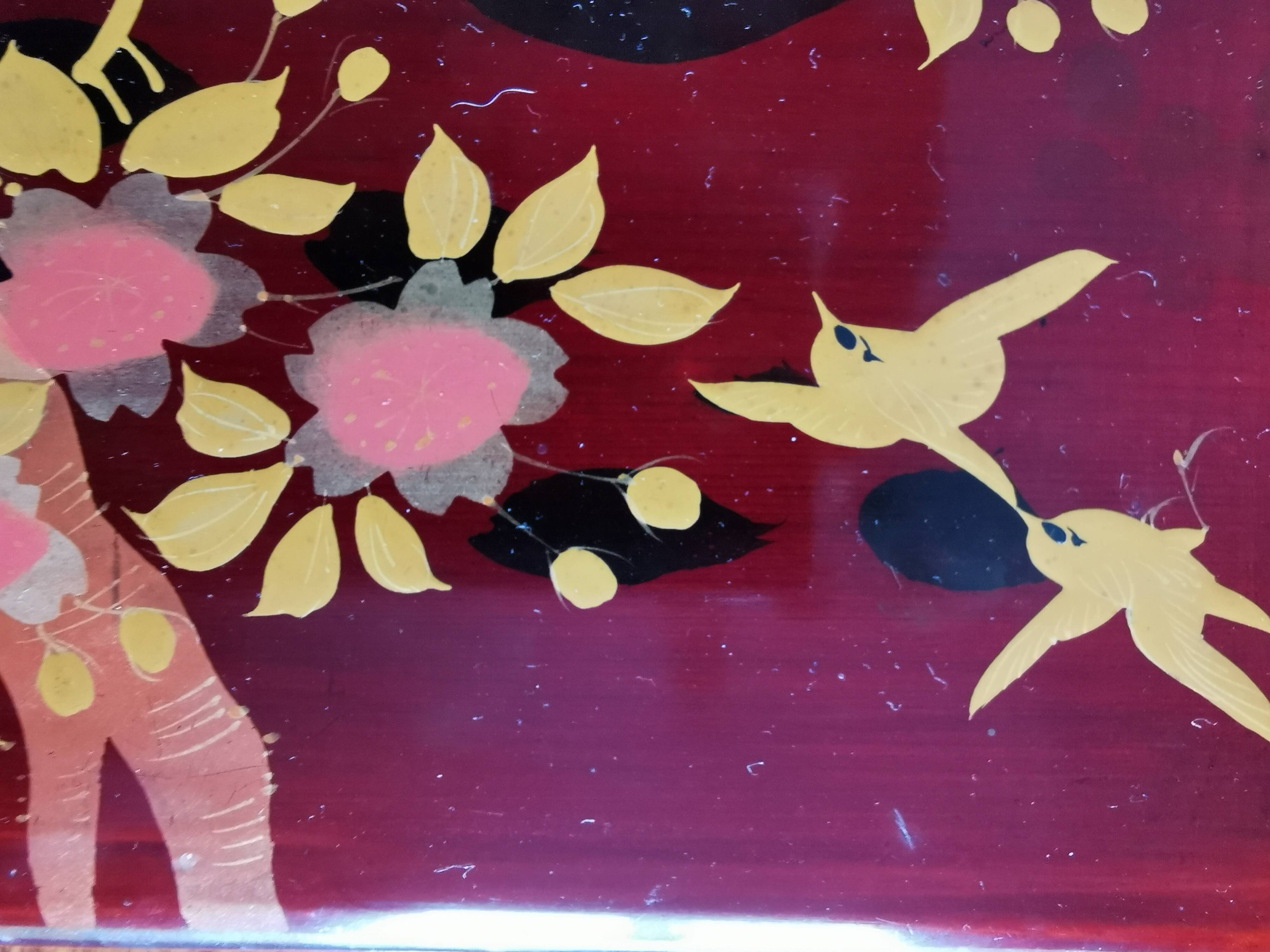 Old box lasked in the early 20th century