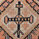 3x13 Faded Orange Vintage Runner Rug, 87x383Cm SK 23482