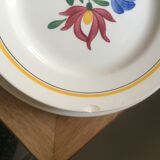 Lot of tableware Digoin Sarreguemines model Dunkirk
