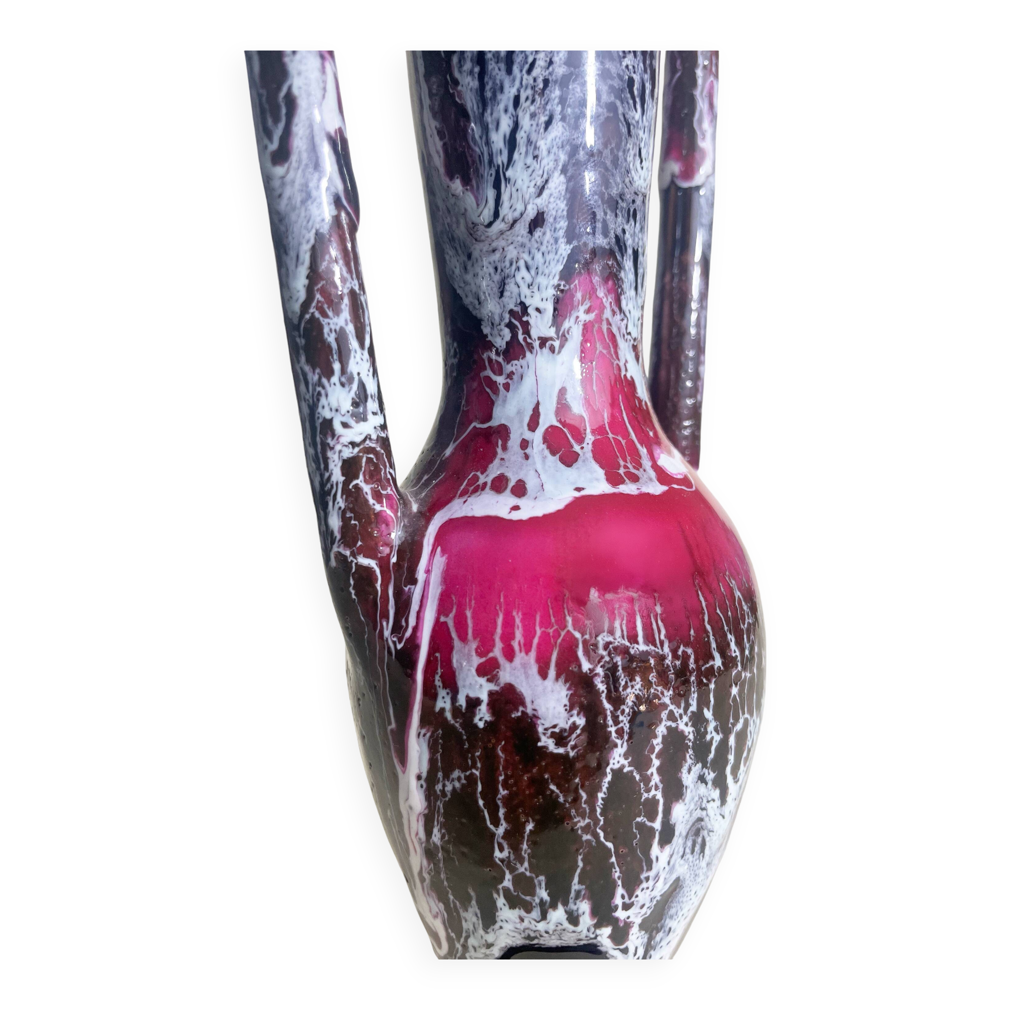 Sea Foam Amphora Vase