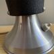 Lampe de table Space Age noire et orange