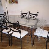 Dining table and chairs
