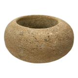 Stone candle holder