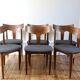 Set of 6 vintage Scandinavian teak chairs by Samcom, 1960