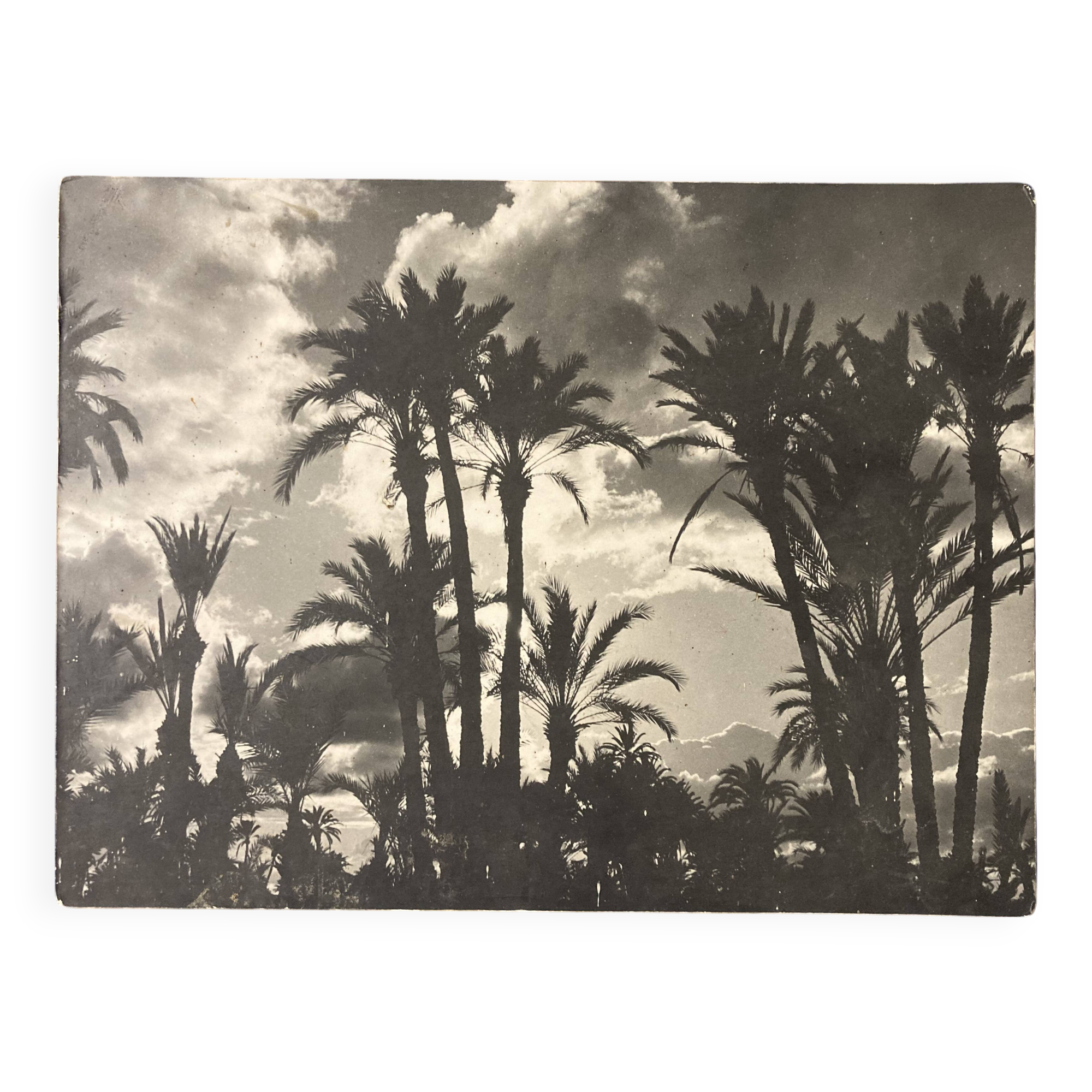 Photographie vintage sur panneau