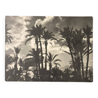 Photographie vintage sur panneau
