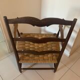 Fauteuil provençal coin de cheminée