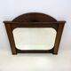 Miroir art déco en bois sculpté, 1930s