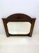 Art Deco mirror in carved wood, 1930s