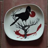 Crow and fox cheese plate
