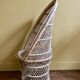 Fauteuil  pour enfant en rotin