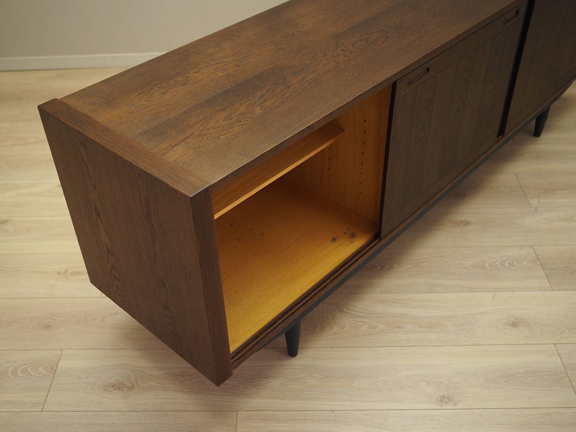 Oak sideboard, Danish design, 1970s, manufactured by Skovby Møbelfabrik