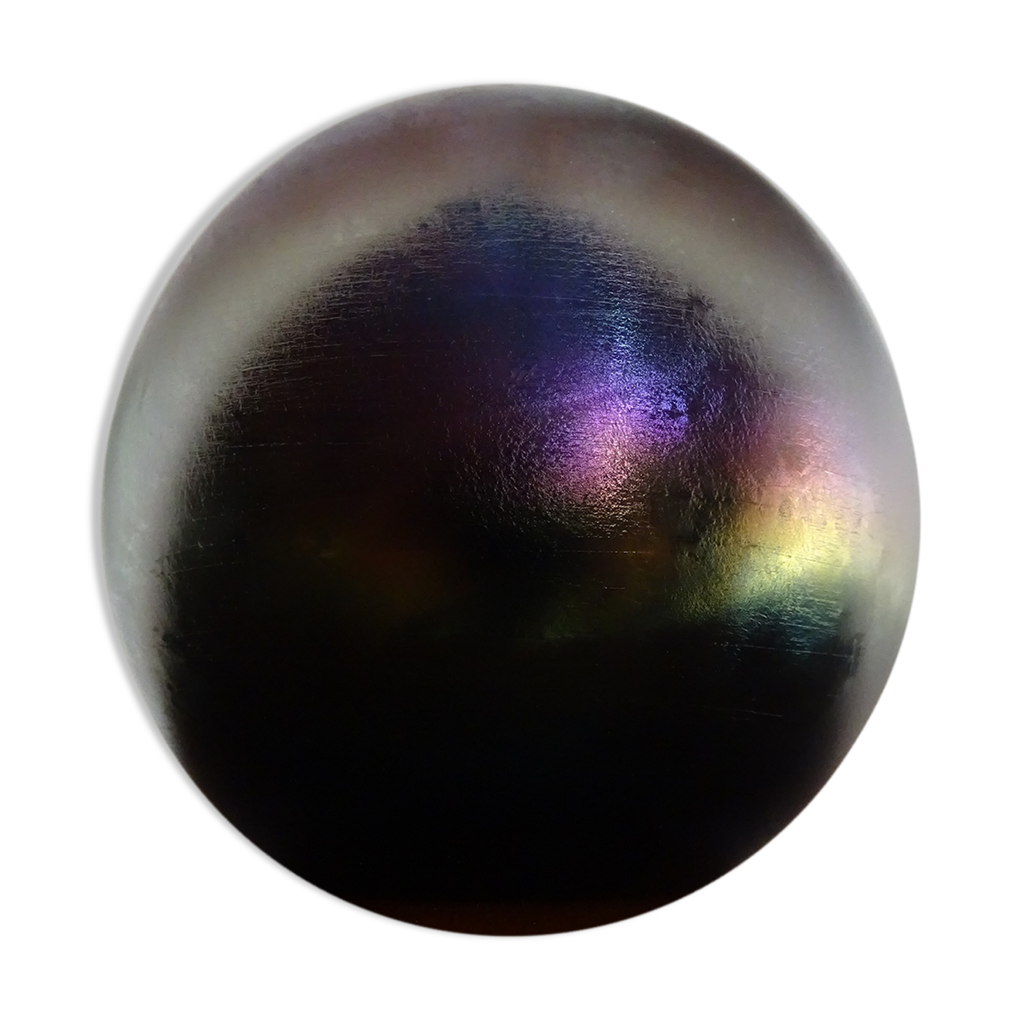 Multicolor multicolor iridescent glass ball paper press