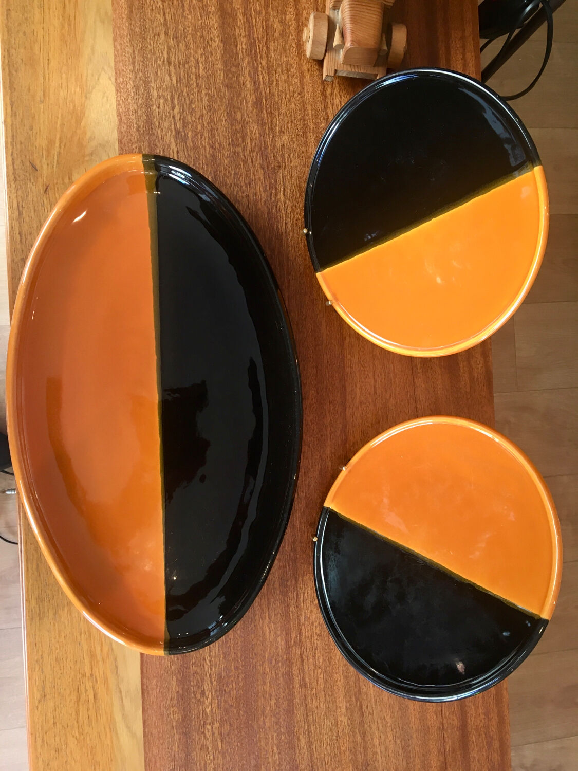 Ceramic ensemble - Céramony Vallauris, 1950s