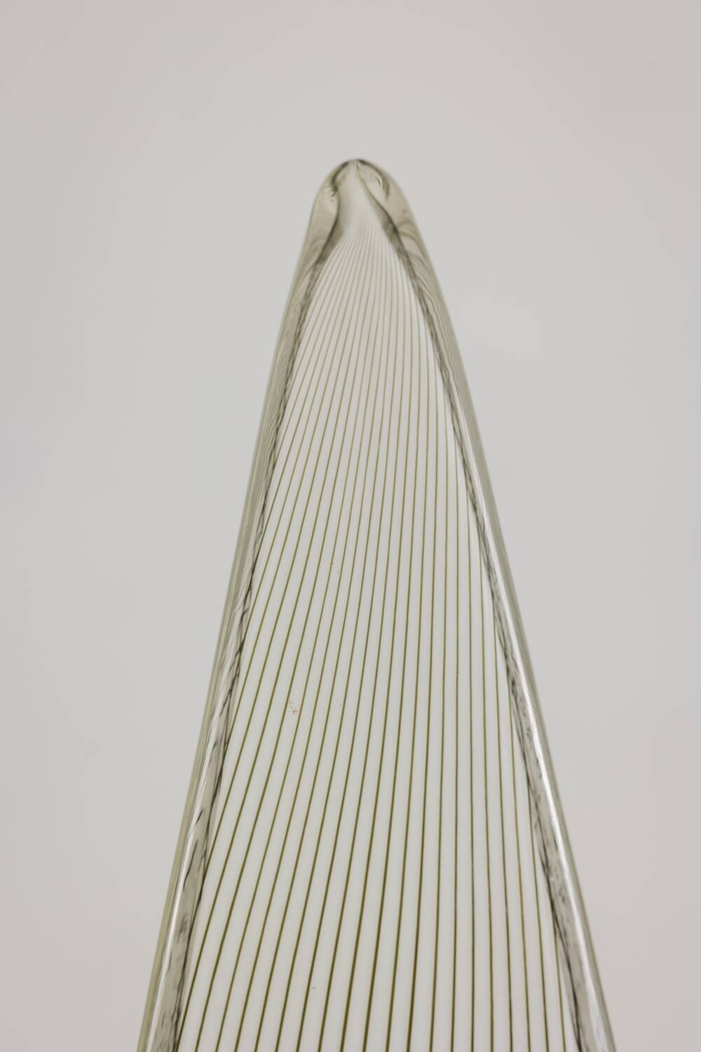 Lino Tagliapietra. Cone lamp in Murano glass. Italy 1970s.