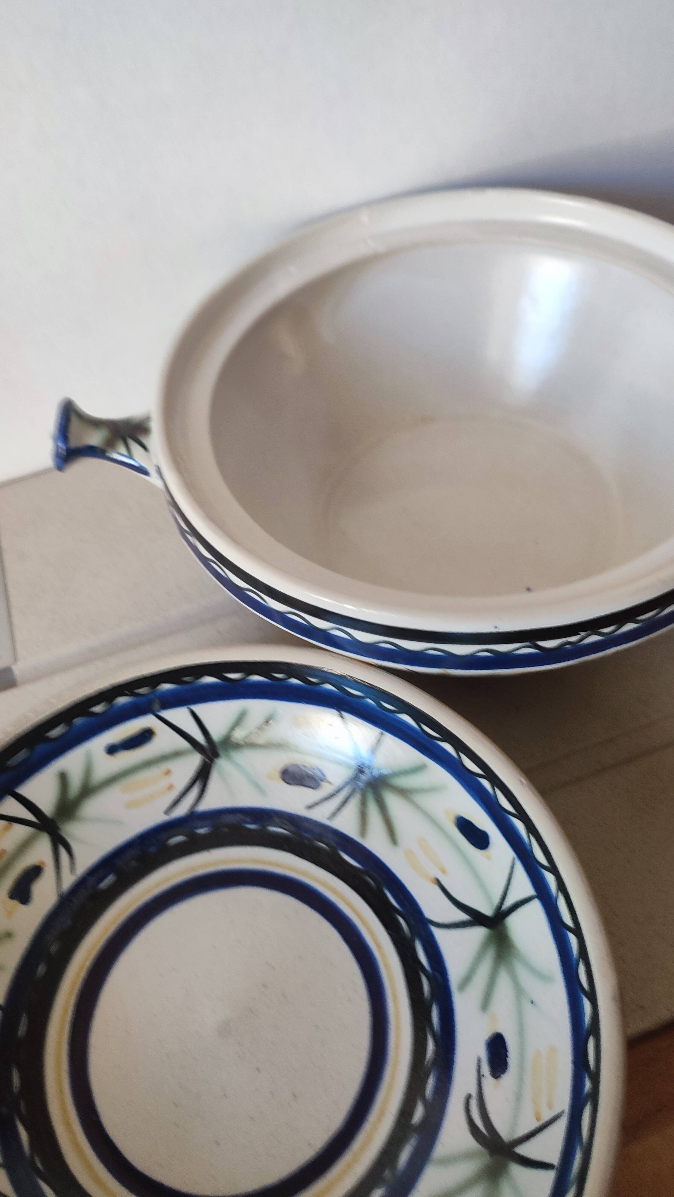 Ceramic dishes by Keraluc, Quimper