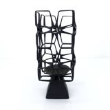 Brutalist wrought iron candlestick, Bruce Weir, Scotland, circa 1960