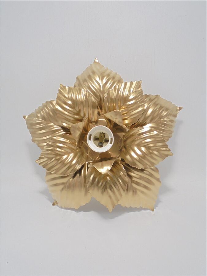 Sconce golden flower