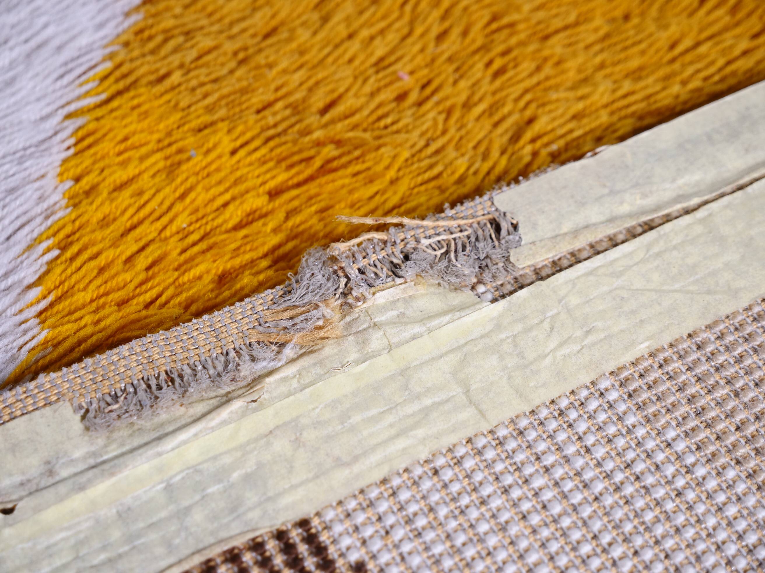 Mid-Century Vintage Space Age Wool Rug by Desso, 1970s