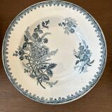 Assiettes en terre de fer Sarreguemines Margot