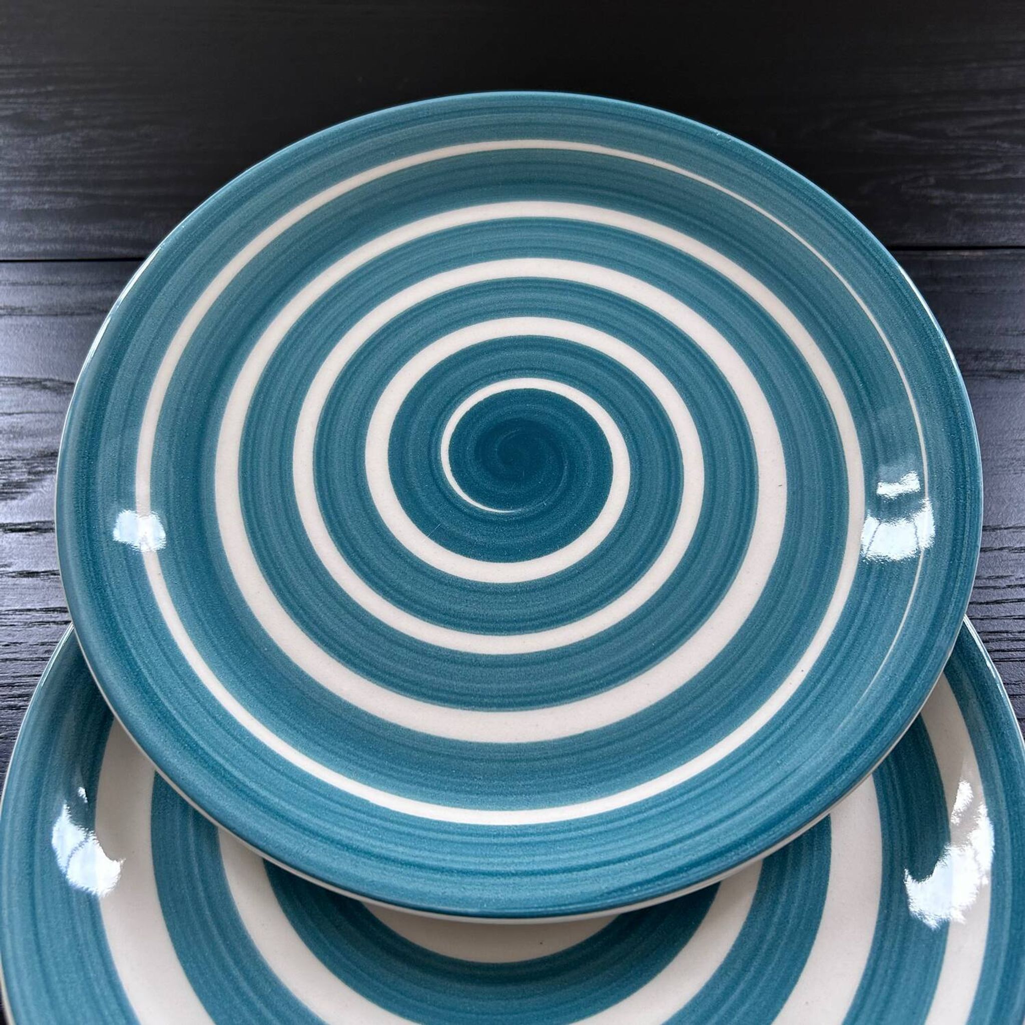 Set of 4 Italian plates