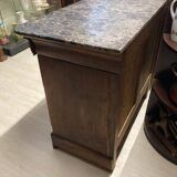 4-drawer chest of drawers with marble