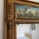 Miroir trumeau époque Restauration - Décor fixé sous verre