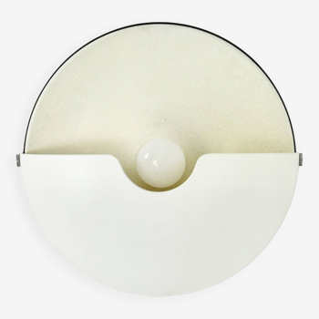 Large Mezzanotte wall lamp by Harvey Guzzini, 1970s