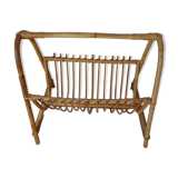 Porte-revue en rotin