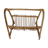 Porte-revue en rotin