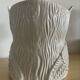 Vintage ceramic owl cache pot signed
