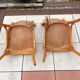 Pair of Thonet bistro chairs, 30-40s