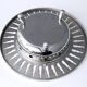 Alessi Stainless Steel Cutout Skyscraper Footed Trinket Bowl or Centerpiece