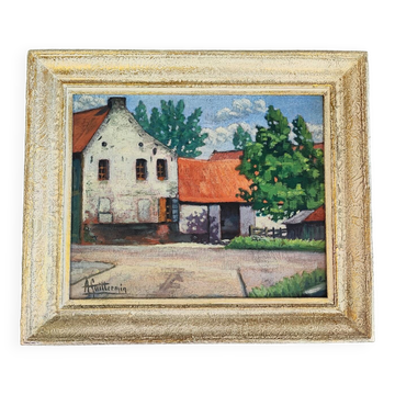 Oil painting - mas provençale