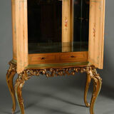 Dressing table in Italian baroque style made of painted wood…