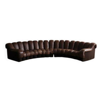 De Sede DS 600 sectional sofa by Heinz Ulrich, Ueli Berger and Eleanora Peduzzi-Riva, 1980s
