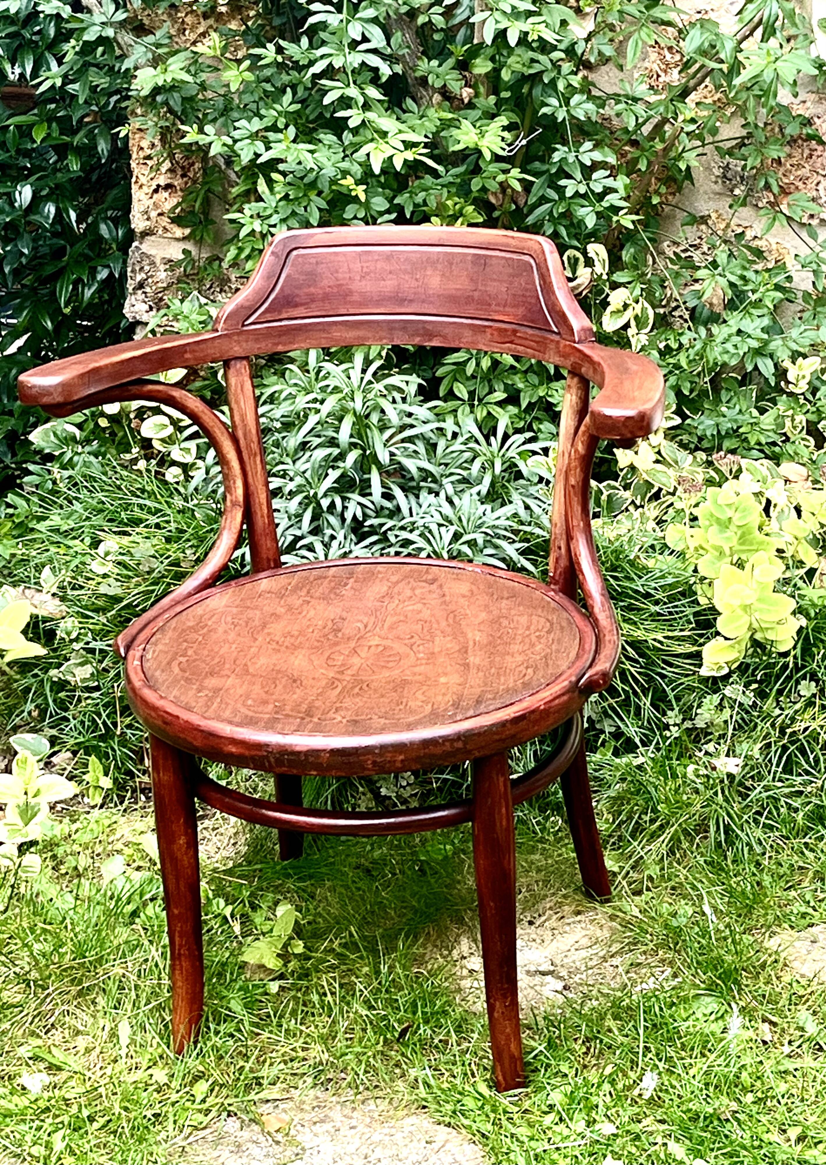 Thonet Armchair/Chair - signed - Excellent condition