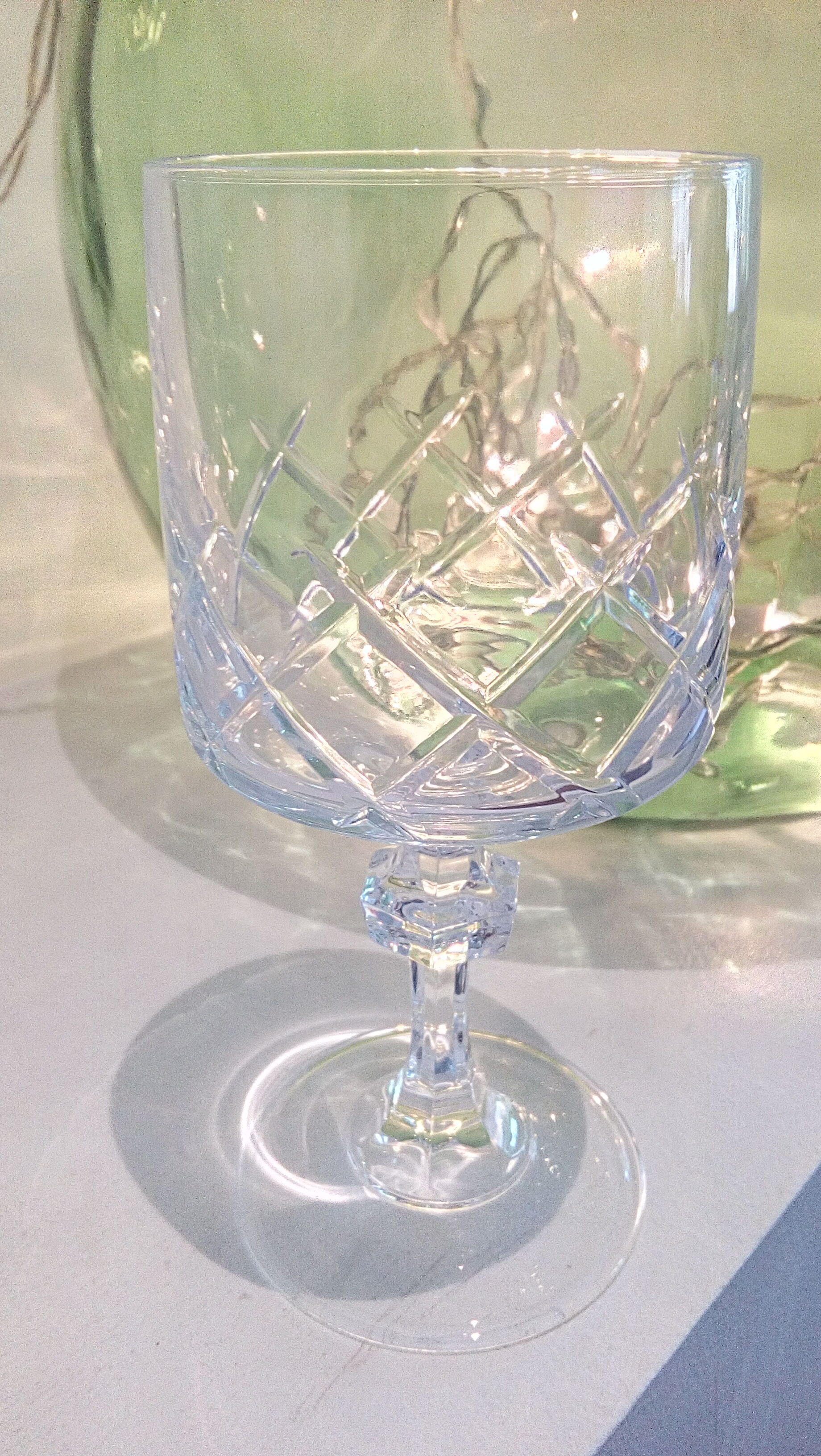 Lorraine crystal glasses