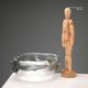 Vintage glass ashtray Barbini, 1980s-1990s