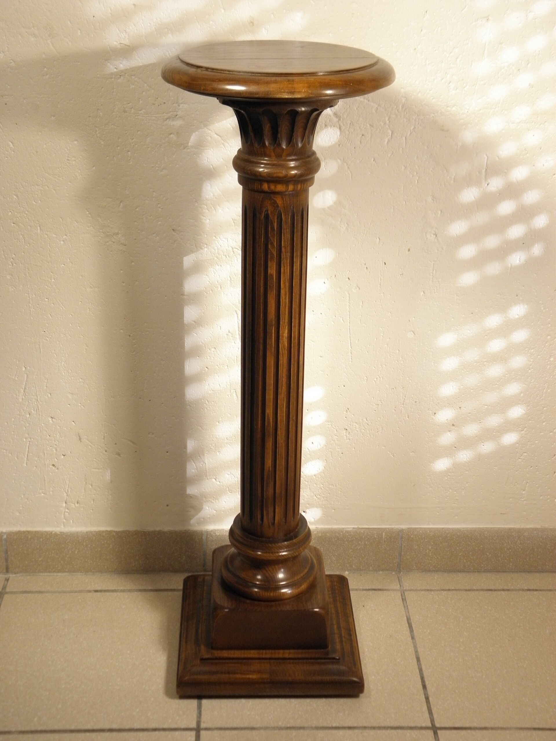 Fifth wheel wooden column 86 cm