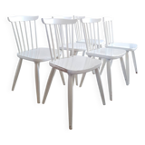 Set of six vintage Scandinavian chairs