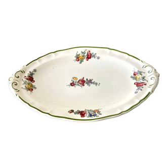 Ravier Villeroy and Boch 1562 rose decoration