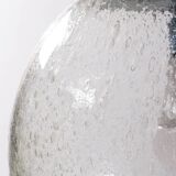 Glass globe hanging lamp by Doria Leuchten, 1970s