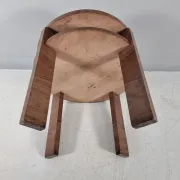 Art Deco Wood Table, 1940s