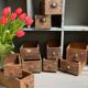 Pair of wooden drawers